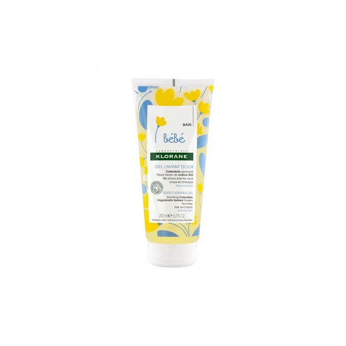 KLORANE BEBE GEL DOUCEUR MOUSSANT 200ml