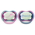 AVENT SUCETTE PHILIPS ULTRA AIR 6-18M GIRL SCF376/14