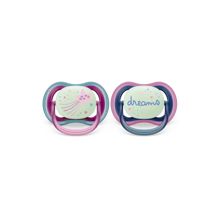 AVENT SUCETTE PHILIPS ULTRA AIR 6-18M GIRL SCF376/14