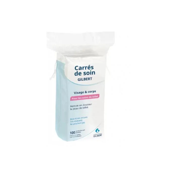 GILBERT CARRÉS DE SOIN SACHET DE 100