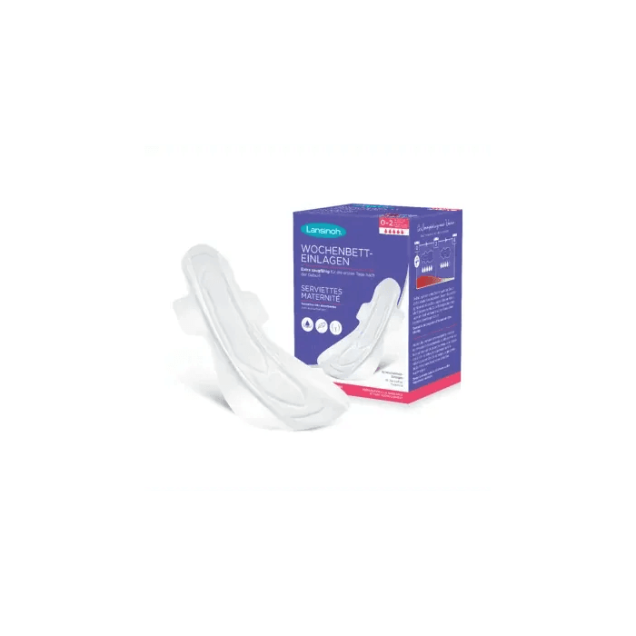 Lansinoh Serviettes Maternité Serviettes Extra-Absorbantes Taille L