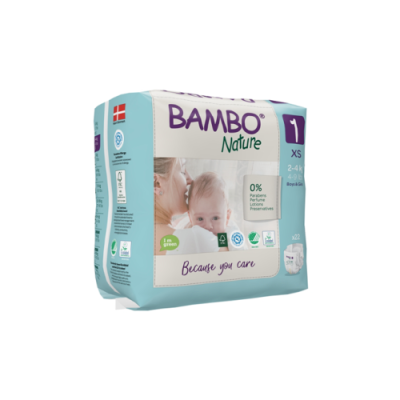 Bambo Nature couches , 1XS 2-4kg/22un