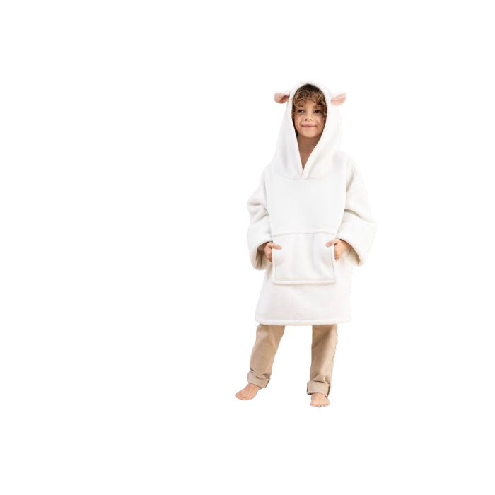 Atmosphera – Plaid Sweat capuche (mouton)
