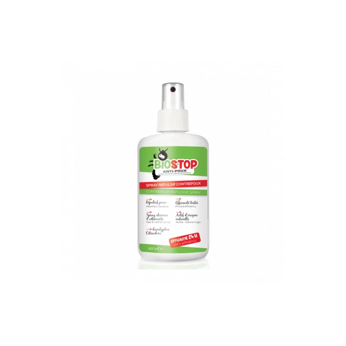 BIOSTOP SPRAY RÉPULSIF ANT POUX 100 ML