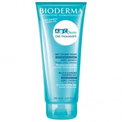 Abcderm Gel Moussant 200 ml